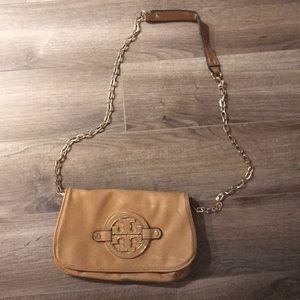 Tan crossbody bag